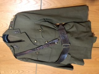 England Offizier Uniform Jacke & Hose & Koppel No Enfield Bajonett