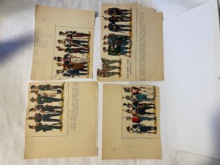 Schweiz Uniform Gebirgsjäger Dragoner Husar 1800-1914 No Dolch Bajonett