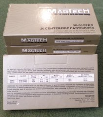 30-06 150 gr./9,72 g. TM (PSP) von MAGTECH originalverpackt aus optimaler Lagerung