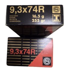 40 Geco Patronen in 9,3x74 R TMR 16,5g 1 LOS