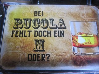 da fehlt doch etwas .... auf Blech 20x30 cm versandkostenfrei