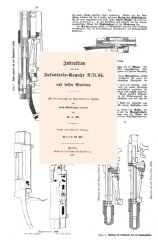 Nachdruck Dienstvorschrift Gewehr 71/84 von 1887
