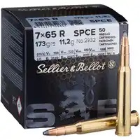 Sellier&Bellot 7x65R SPCE 173gr. 11,2g 50 Stück