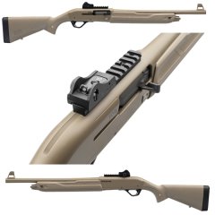 WINCHESTER SX4 FDE 12/76 4+1 Magazin Selbstladeflinte TACTICAL mit LPA Visier Wechselchok 47cm Pica!