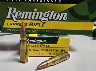 1x20St. Remington Munition 6.8mm Remington SPC - 115gr. FMJ (MC)
