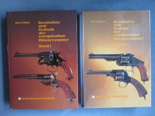 Geschichte und Technik der europäischen Militärrevolver Band 1 und 2 von Rolf H. Müller