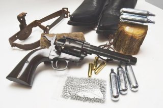 Vollmetall COLT SAA .45 Revolver * Antik Finish * 4,5 mm BB´s * 5,5" Lauf * mit Starterpaket
