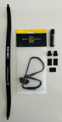 Bogen Cobra 80 lbs + Sehne + 4 Kappen + Wachs von Ek Archery