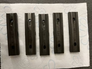 SATZ 5 NATO LADESTREIFEN 7,62 X 51 FÜR FAL BM 59 ARSENALWARE