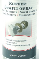 Ballistol GRAFIT KUPFER 200ml Spray #25200 Langzeit Korrosions Sewasserfest Gewinde Schalldpämpfer !