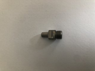 Piston aus Edelstahl mit 9/32" x 26 Gewinde