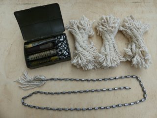 BW Reinigungs-Set, Reingungskette, Reinigungsdochte, Kal. 7,62 mm