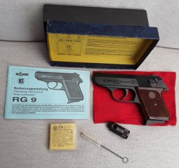 RÖHM RG9 PISTOLE NEU aus DM Zeiten