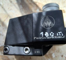 FWB Diopter ab Mod. 602, Pressluftmodelle, etc.