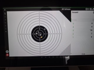 Disag Home Digitaler Schießstand für Luftpistole und Luftgewehr