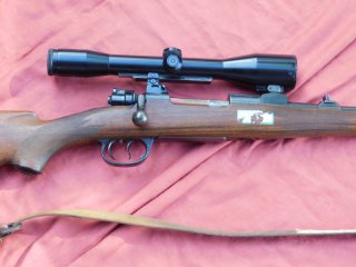 Repetierbüchse 98 er Kal. 7x64 mit Schmidt und Bender ZF auf EAW Schwenkmontage