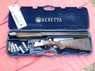 Beretta 690 BDF Kal. 12/76, neuwertig, im Koffer, mit Stahlschrotbeschuss, Wechselchokes dabei