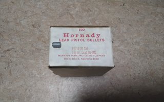 Hornady .38 Geschosse blei