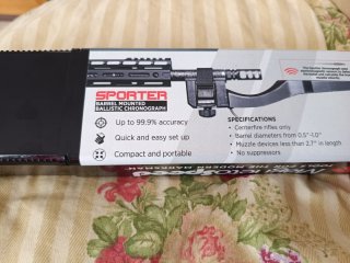 "MagnetoSpeed Sporter Ballistics Chronograph" inkl. Batterie
