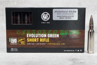 RWS Evolution Green Jagdmunition Büchsenpatronen Short Rifle