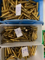 Hülsen 7x57 Konvolut 270 Stück
