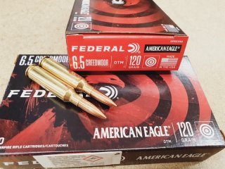 6,5Creedmoor/120 OTM Federal American Eagle 20 stk. No. AE65CRD2 #SSZ Berka