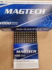 Magtech Small Pistol Zündhütchen 1000stk #SSZ Berka