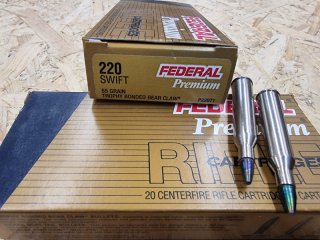 .220 Swift/55grsTrophy Bonded Federal 20 Stk. No.P220T1 Angebot!!#SSZ Berka
