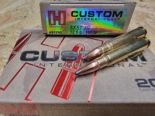 8x57IS/195 SP Hornady Custom Interlock 20 stk. #82291 # SSZ Berka