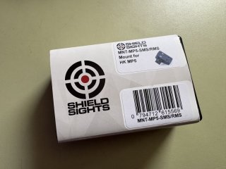 Shield Sights Montage für HK MP5 SP5, inkl. Spacer Kit