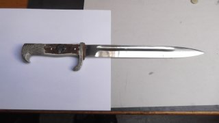 Bajonett mit Griffauflage