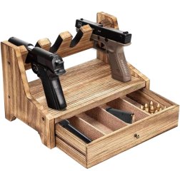 Pistolenständer für 4 Pistolen Holz