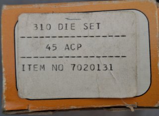 Lyman 45 ACP