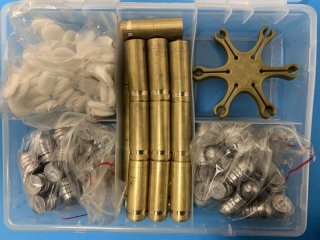 Gallager .54 Set 10 stück Messinghülsen mit 50 geschosse