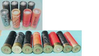 Konvolut Slug Patronen Kal. 12-70 Flintenlauf-Geschoss, Sammler