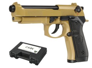 Double Bell M92 Elite Vollmetall GBB 6mm BB + Koffer
