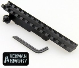 Optikmontage K98 Zielfernrohrmontage Rail Picatinny Weaver Schiene Mauser k98K PM98 Montageschiene