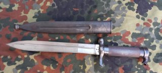 Bajonett M1896 Schweden nrgl.