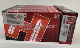 Hornady Kal. .22-250Rem V-Max Superformance Varmint 50grs 88 Stck.