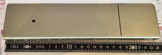 Auflageschiene ca. 7 Grad Schräg - Edelstahl - passend für Feinwerkbau Walther Steyr Anschütz