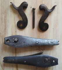MANTON London! ein Paar Perkussions Schlösser für ein Jagdgewehr Flinte