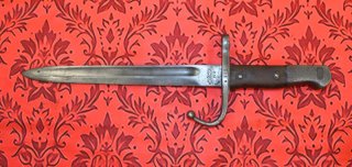 Bajonett - unbekannt, evtl Enfield; nicht Springfield K98K Nagant