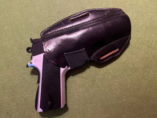 SICKINGER HUEBNER SPECIAL GÜRTELHOLSTER WALTHER P5 AUCH COLT 1911 BAUÄHNLICHE