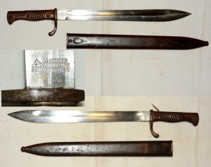 Bajonett 98/05, Hersteller Gottlieb Hammersfahr"