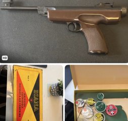 Diana Mod.5 F im Fünfeck mit Zubehör