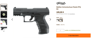 Walther PPQ M2 9mm Neu