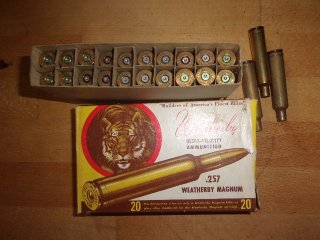 23 Hülsen .257 Weatherby Magnum