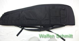 Schwarzes Cordura Rucksackfutteral 110cmx33cm mit Außentasche. Guter Zustand!!!
