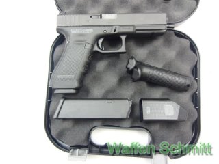 Pistole Glock 17 Gen.4, Kaliber 9mm Luger. Im Originalkoffer. Sehr guter Zustand!!!