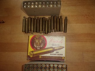55 Hülsen .300 Weatherby Magnum